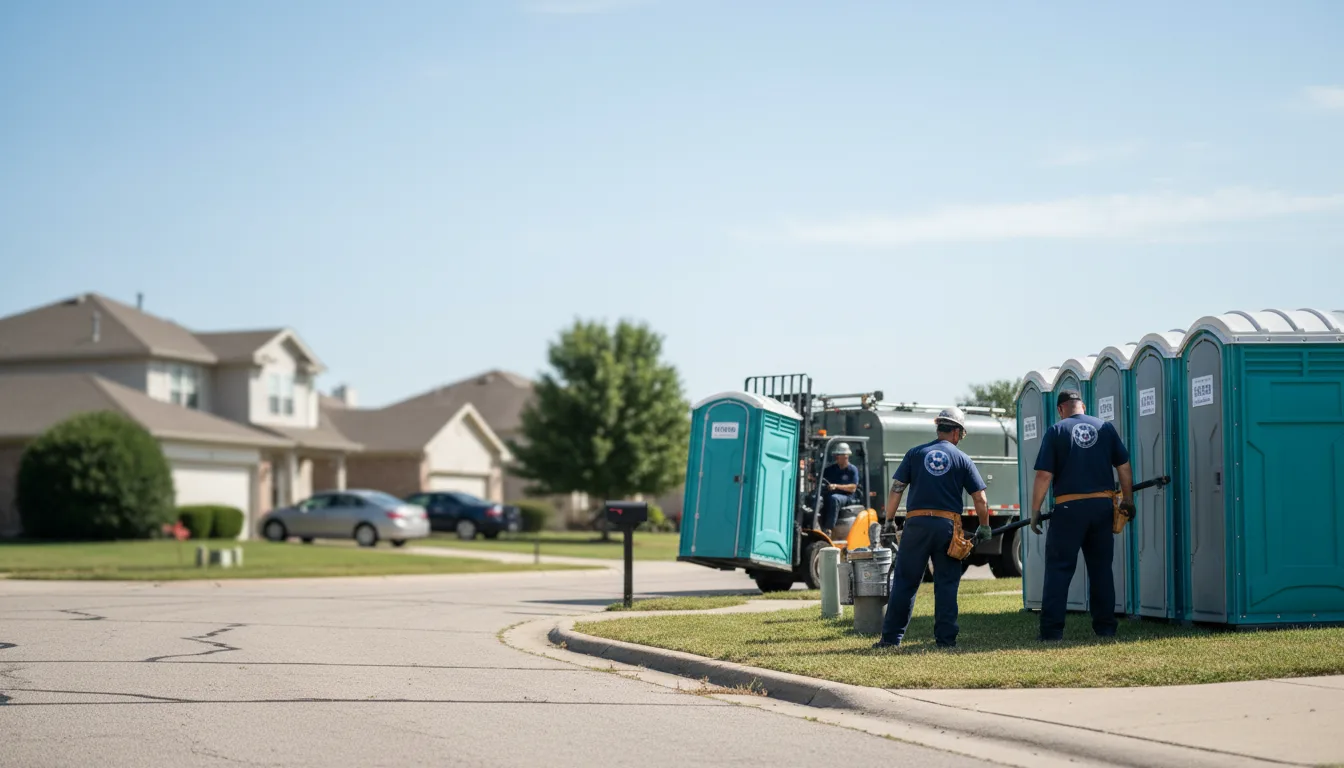 Porta Potty Rental in Comptche, CA near me